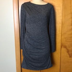 Large Banana Republic side ruched dress